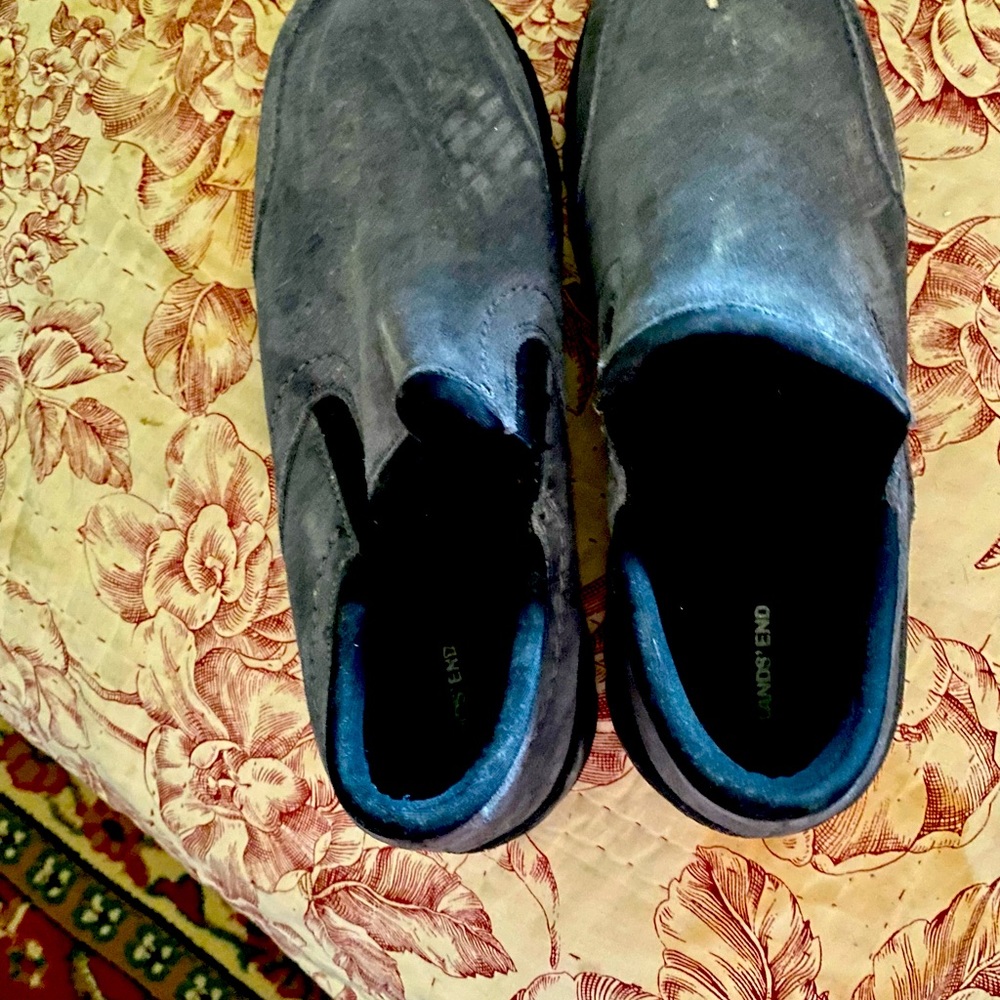 Suede shoes